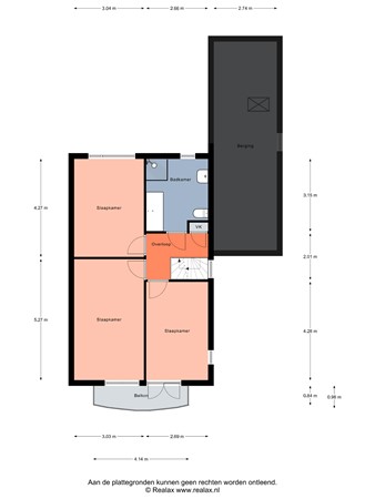 Floorplan - Plevier 135, 3752 PC Bunschoten-Spakenburg
